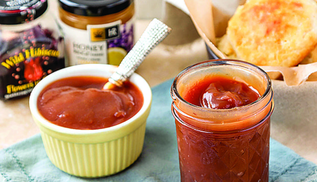 Sweet old fashioned apple butter.