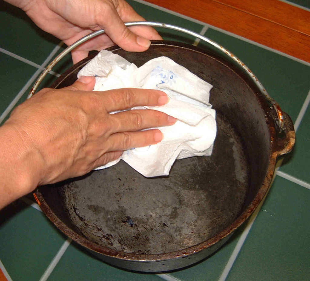 Rubbing Down Cast Iron